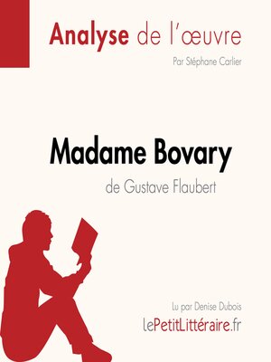 cover image of Madame Bovary de Gustave Flaubert (Analyse de l'oeuvre)